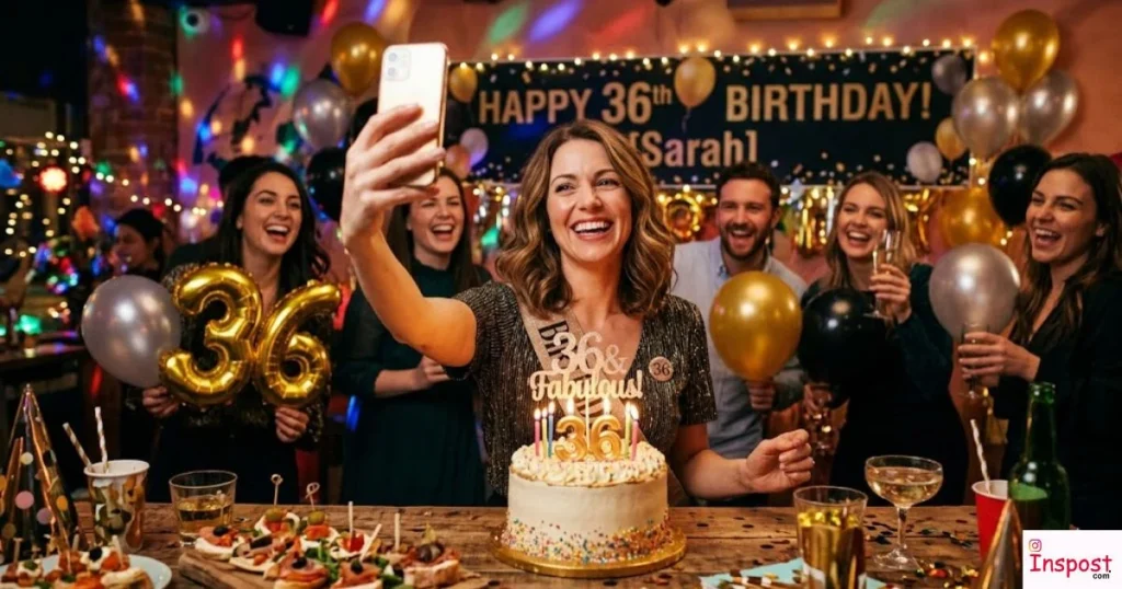 36th Birthday Captions For Selfie