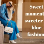 Blue Outfit Captions