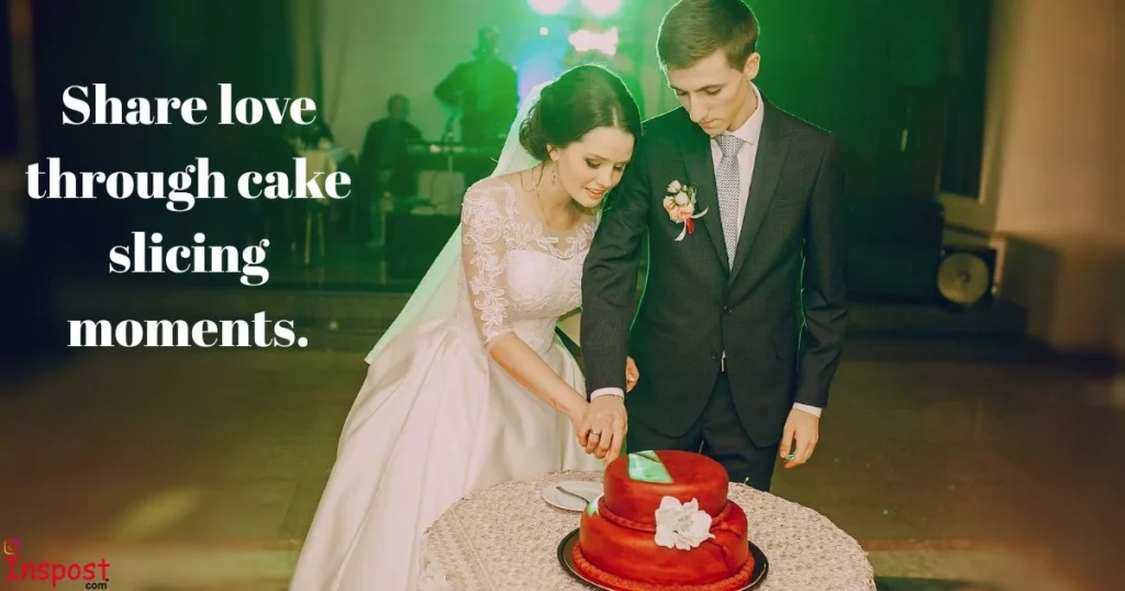 Cake Cutting Captions