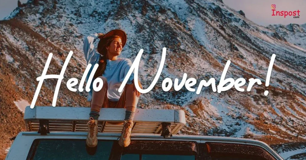 Hello November Quotes
