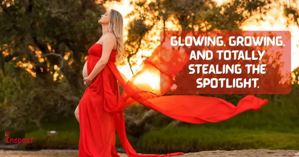 Maternity Shoot Captions