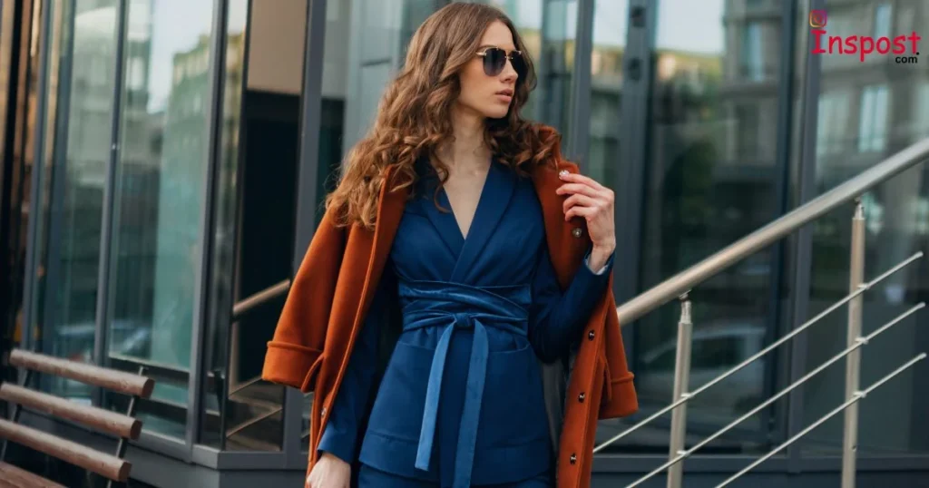 Navy Blue Outfit Captions