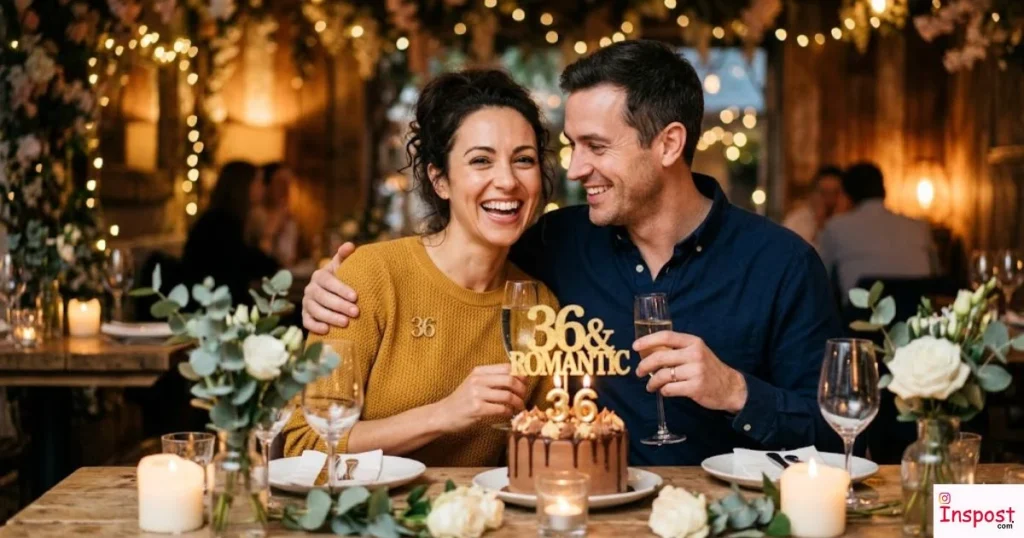 Romantic 36th Birthday Captions