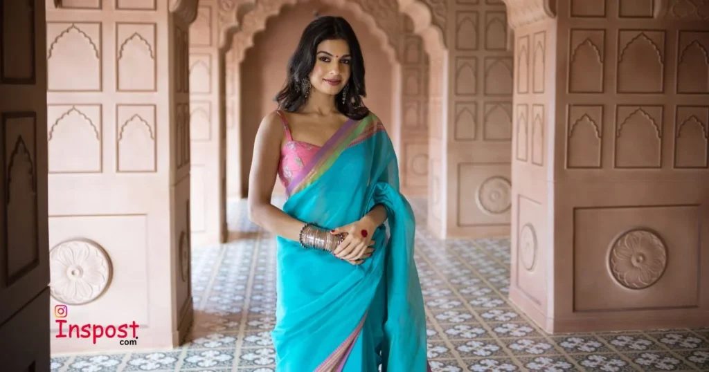 Casual Saree Captions