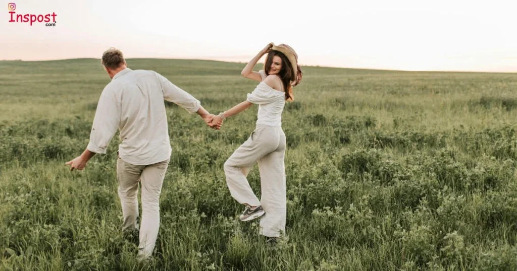 Flirty Walking Captions