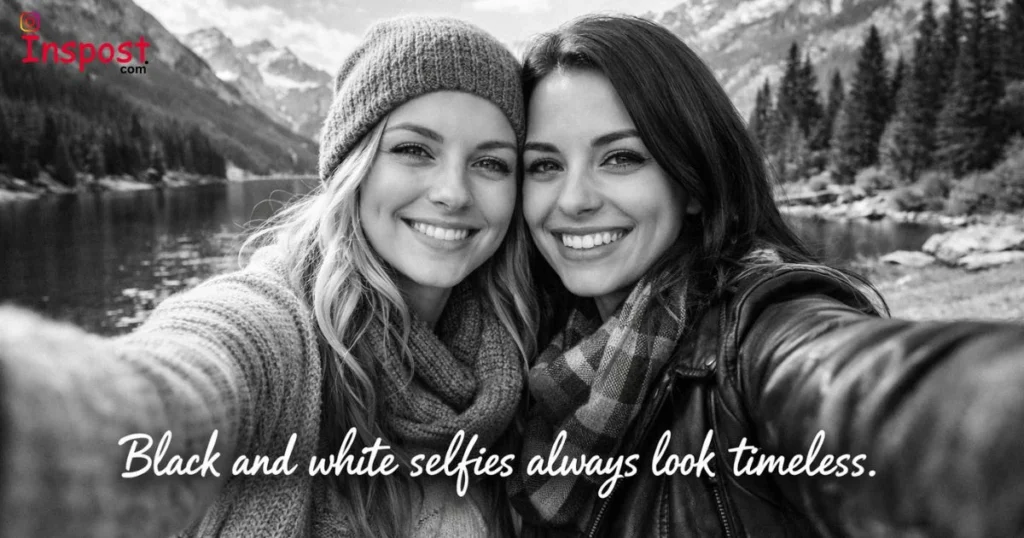 Black And White Captions