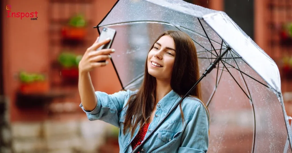 Rain Selfie Captions