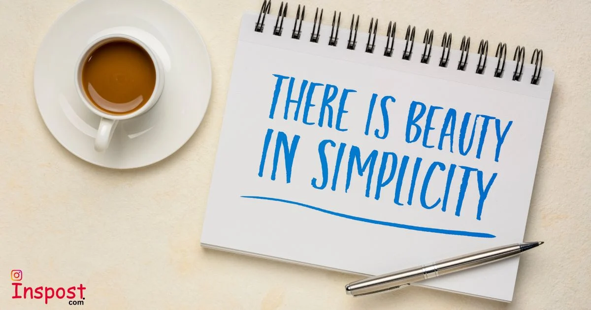 Simplicity Captions