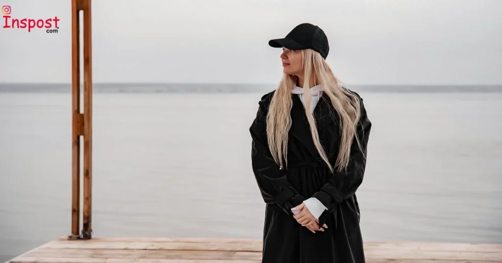 Elegant Black Outfit Captions