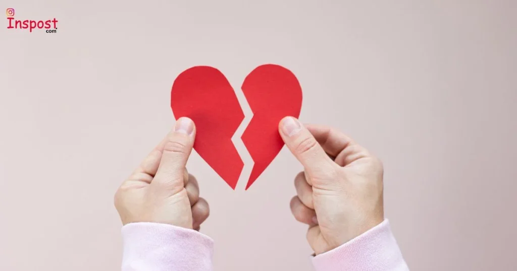 Broken Heart Captions