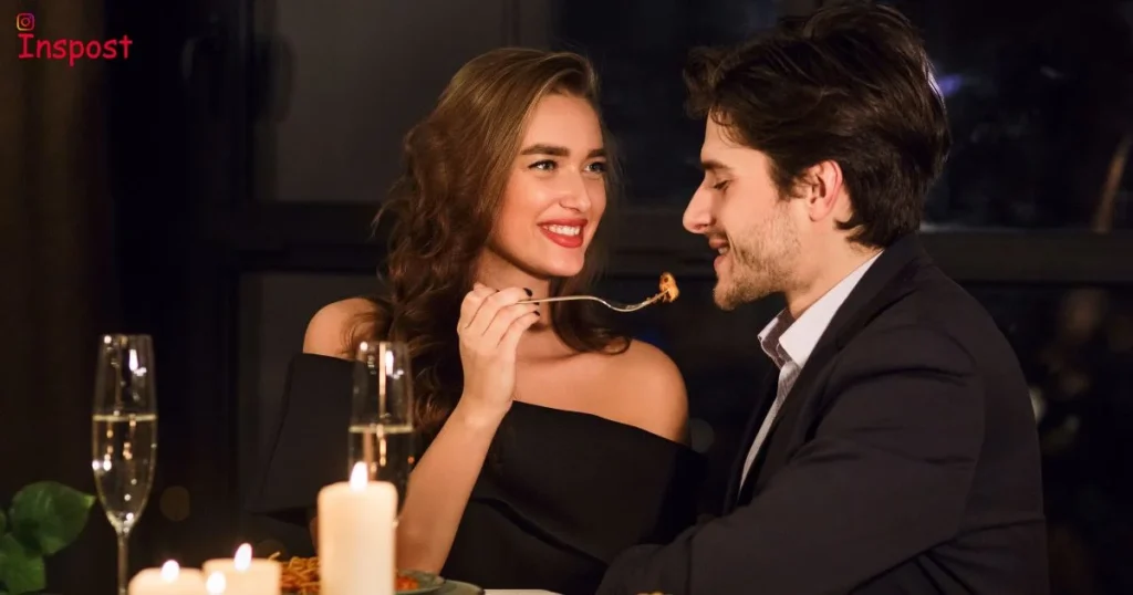 Couple Dinner Captions