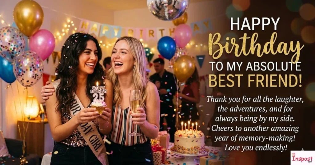 Birthday Captions For Best Friend