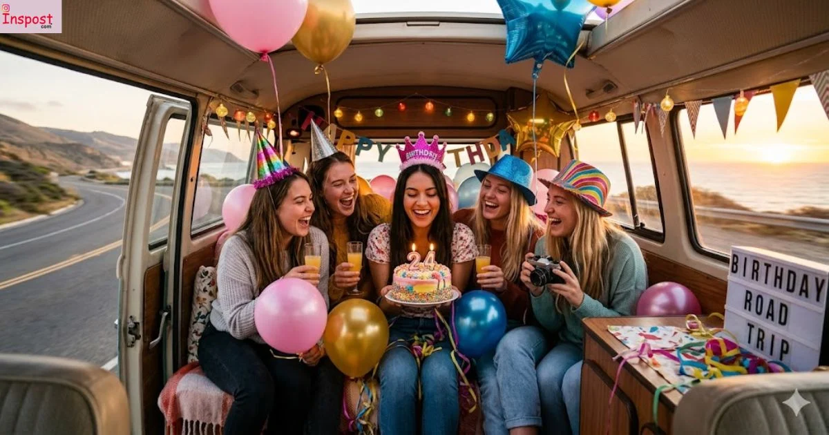 Birthday Road Trip Captions
