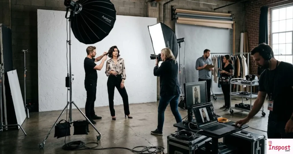 Photo Shoot Behind The Scenes Captions