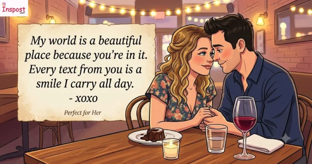 Romantic Quotes For Texting Her