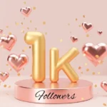 Thank You For 1k Followers Captions