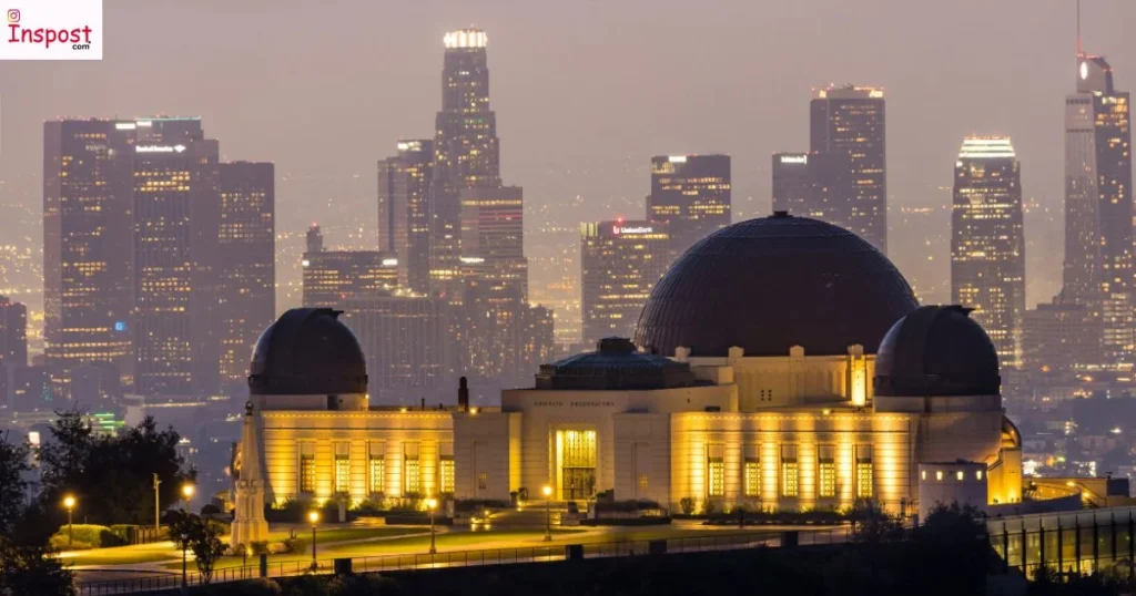 Golden Hour Griffith Observatory Captions