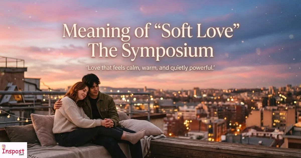 Meaning Of Soft Love The Symposiums