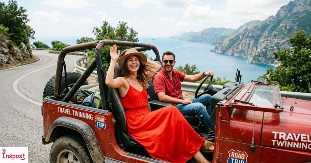 Travel Twinning Captions