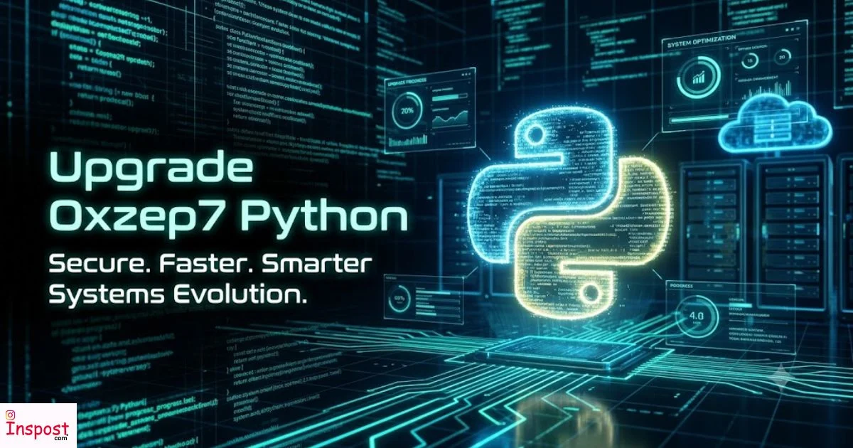 Upgrade Oxzep7 Python