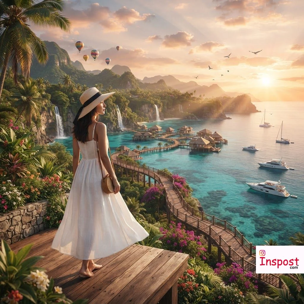 Beautiful Travel Dream Place Captions