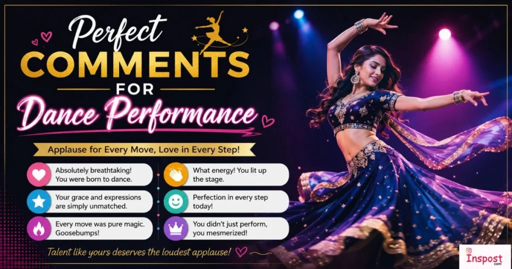 Comments For Dance Performance