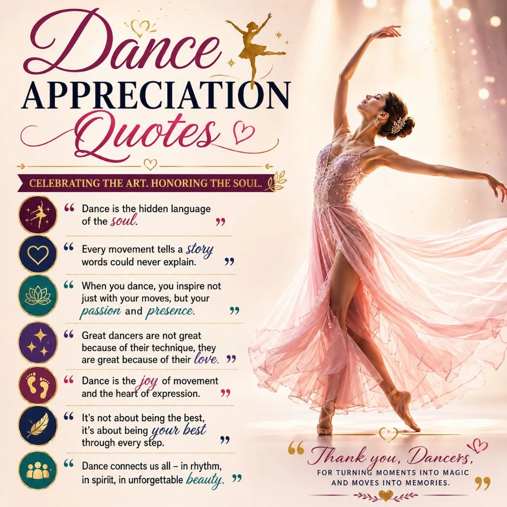 Dance Appreciation Quotes