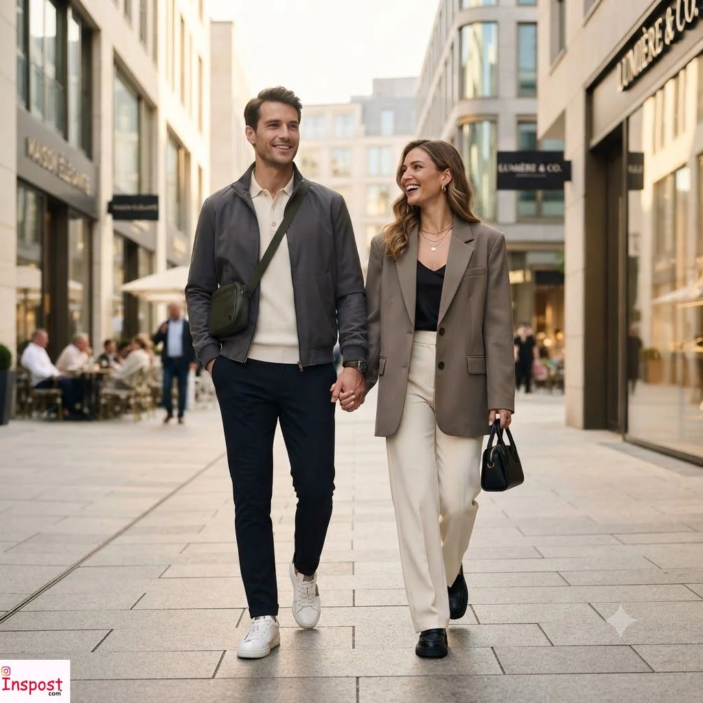 Fashionable Couple Outfit Captions