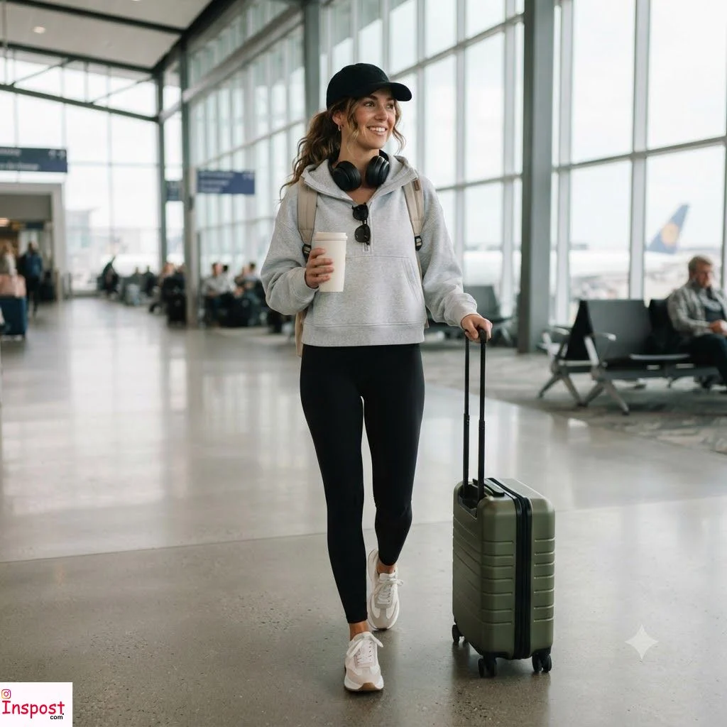 Leggings And Sneakers Style