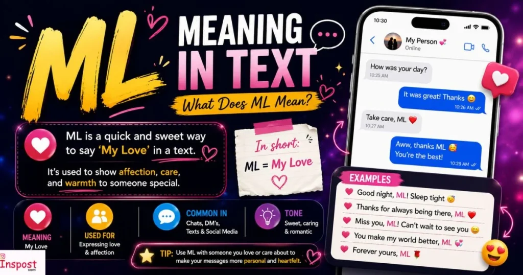 Ml Meaning In Text