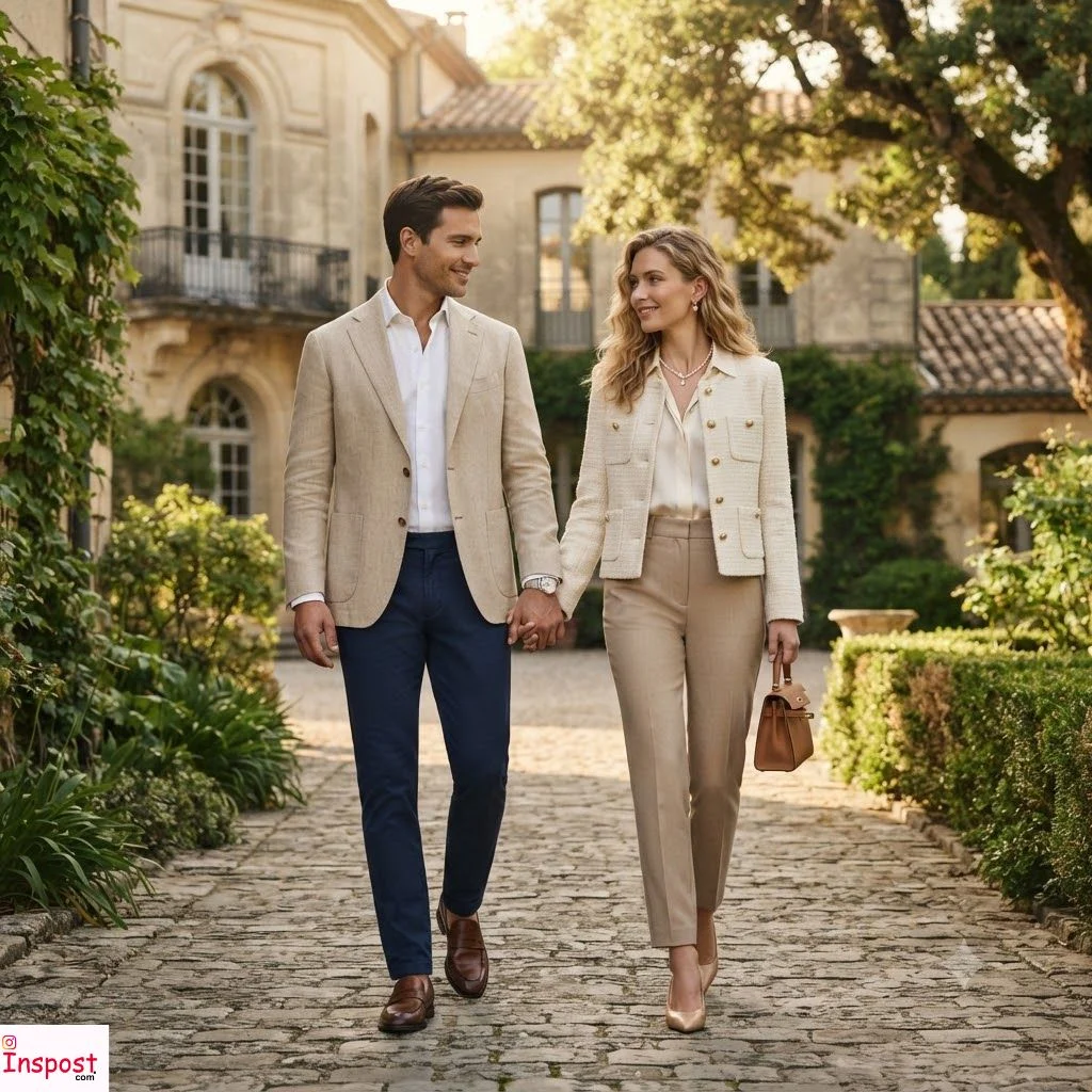 Old Money Couple Outfit Captions