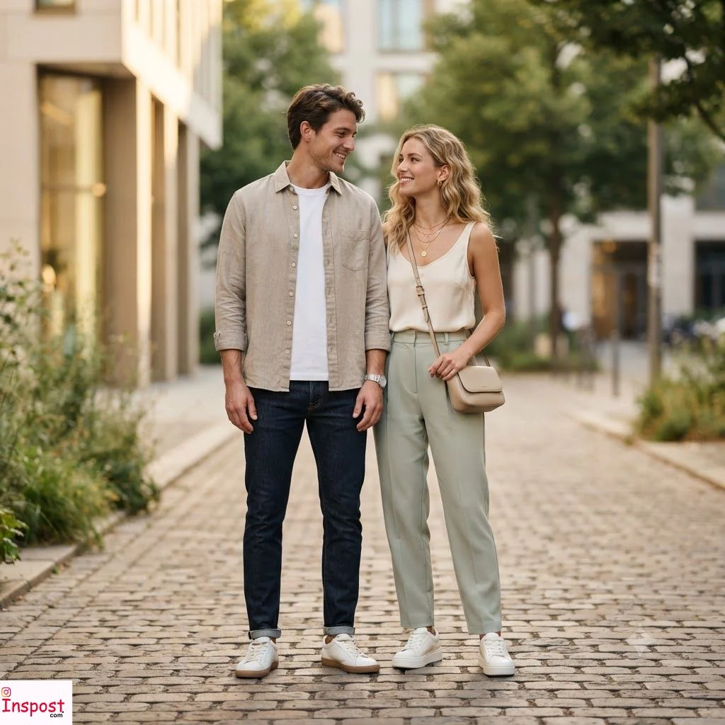 One Word Couple Outfit Captions