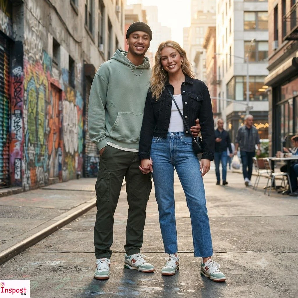 Sneaker Couple Outfit Captions