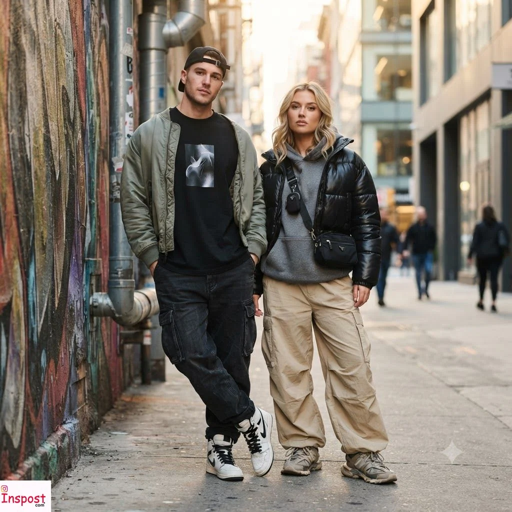 Streetwear Couple Outfit Captions