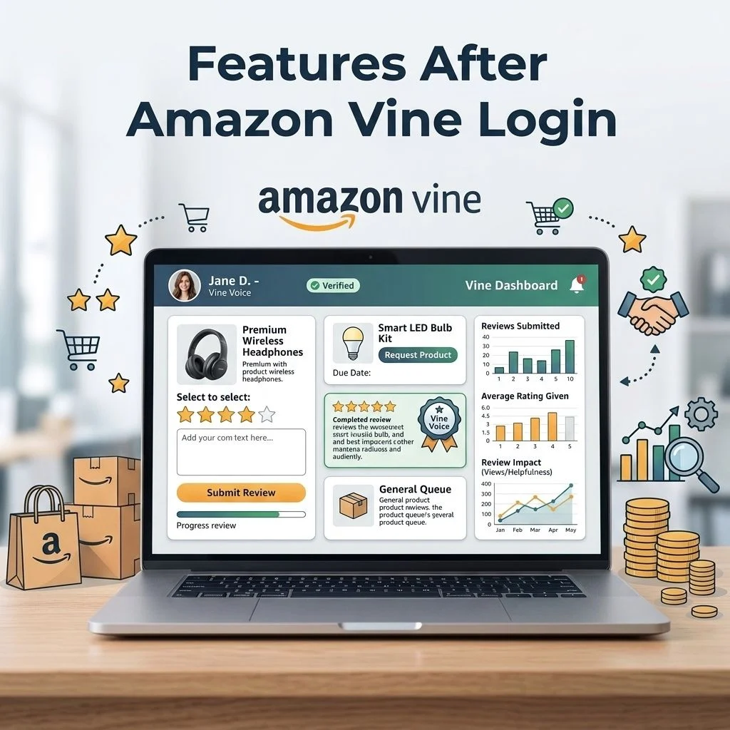 Features After Amazon Vine Login