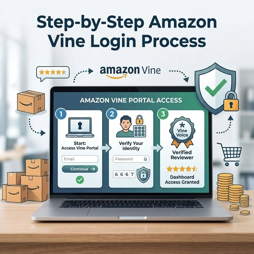 Step By Step Amazon Vine Login Process
